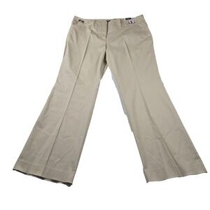 7th Avenue Design Studio New York & Co Woman's Beige Dress Pants stretch NWT